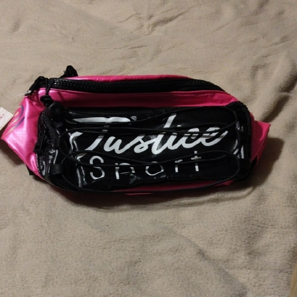 Justice Pink Waist Bag